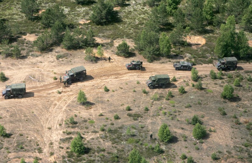     Pabradės poligone - didžiausių šiais metais kariuomenės pratybų „Tvirtas skydas 2010