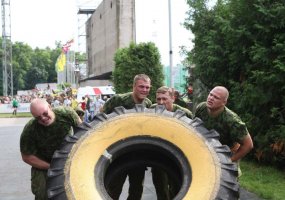 Krašto apsaugos savanorių pajėgų žaidynių nugalėtojais tapo Vyčio apygardos 5-osios rinktinės kariai - 6