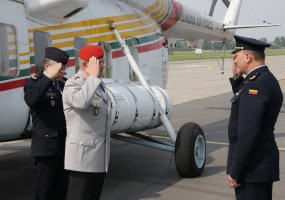 Lietuvoje lankėsi NATO Jungtinės pajėgų vadavietės vadas generolas Egonas Rammsas - 3