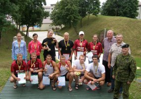Puskarininkių mokykloje - Lietuvos kariuomenės paplūdimio tinklinio čempionato finalinio turo... - 1