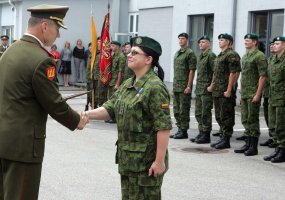 Apdovanoti iš misijos Afganistane sugrįžę Nacionalinio paramos elemento kariai - 4