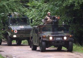 Rengdamiesi misijai Afganistane PAG-12 pamainos kariai dalyvauja lauko taktinėse pratybose - 1
