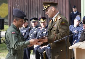 Pasikeitė NATO oro policijos misiją Baltijos šalyse vykdantys kariniai kontingentai - 1
