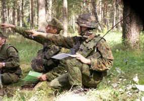 Algirdo bataliono kariai dalyvauja lauko taktinėse pratybose - 1