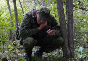 Inžinerijos bataliono Štabo kariai atnaujino individualius taktikos įgūdžius - 3