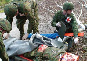 Karo medicinos tarnybos kariai dalyvavo pratybose Gaižiūnų poligone  - 3