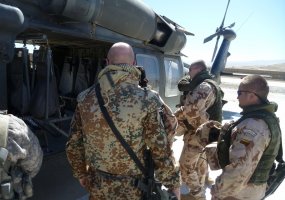 Rinkimų Afganistane saugumą Lietuvos kariams padėjo užtikrinti JAV kariai - 5