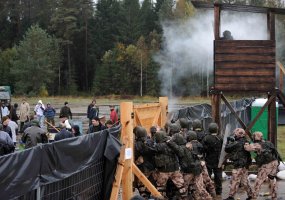 Kazlų Rūdoje vyksta baigiamosios karių pasirengimo misijai Afganistane pratybos „PAG-12 iššūkis - 3