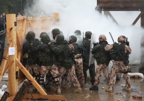 Kazlų Rūdoje vyksta baigiamosios karių pasirengimo misijai Afganistane pratybos „PAG-12 iššūkis - 4