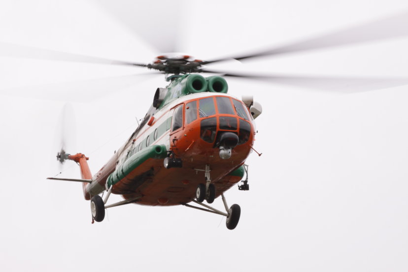 Karinių oro pajėgų sraigtasparnis perskraidino donoro organus 