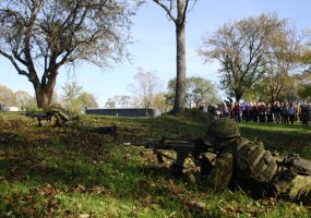 Karaliaus Mindaugo batalione surengta moksleivių ekskursija - 3