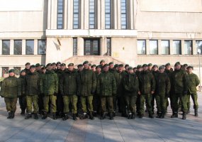 Vaidoto bataliono kariai lankėsi Kauno karo muziejuje - 1