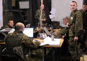 Tarptautinėse pratybose „Stiprus liūtas“ operacijų planavimo įgūdžius tobulina brigados... - 2