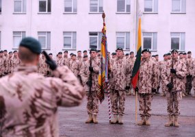 Rukloje į tarptautinę misiją Afganistane išlydėta nauja Lietuvos karių pamaina - 2