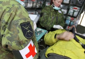 Karo medicinos tarnybos kariai dalyvavo valstybinio lygio civilinės saugos pratybose - 4