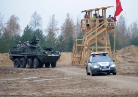 Lietuvos kariuomenės vadas stebėjo bendras Baltijos šalių ir JAV pratybas  - 6