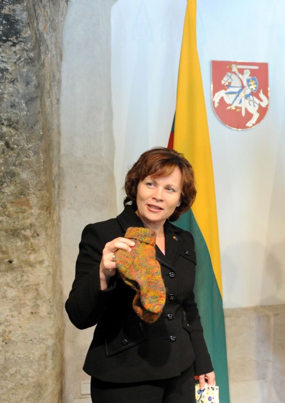 Krašto apsaugos ministerijoje - akcijos „Geros širdys - šiltos kojos