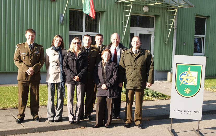 Representatives of National Geospatial-Intelligence Agency paid a visit to Military Cartography...