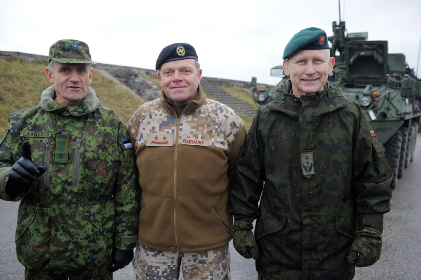 Chief of Defence of Lithuania observed joint training of Baltic and US troops 