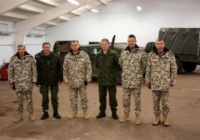 HMMWV Driver Course organised for Ukrainian personnel at NCO School's Kazlų Rūda Training... - 2