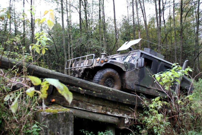 HMMWV Driver Course organised for Ukrainian personnel at NCO School's Kazlų Rūda Training...