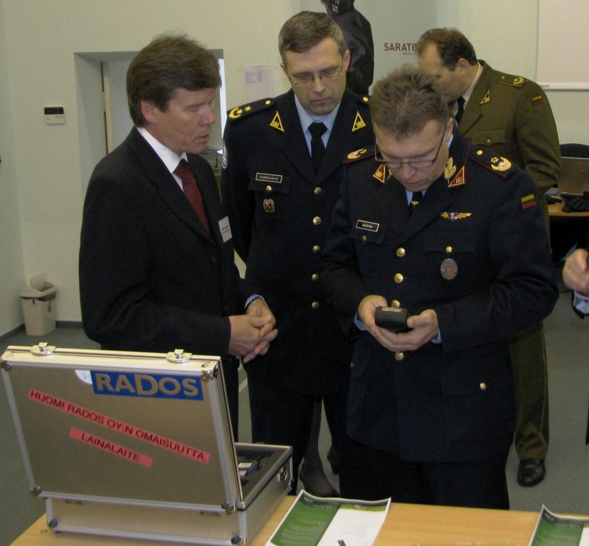 International seminar on nonconvential weapons held in Vilnius 