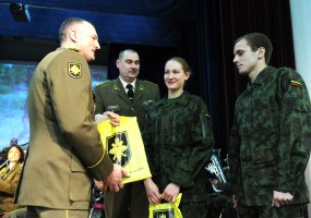 Pagerbti labiausiai pasižymėję kariuomenės sportininkai ir sportinių renginių organizatoriai - 1