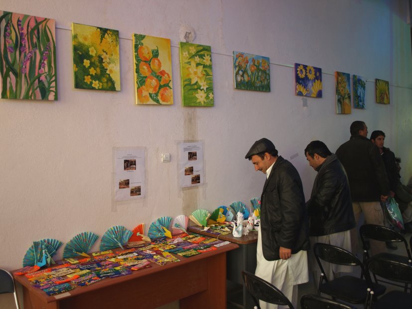 Works of art of Lithuanian youth presented in Ghor 