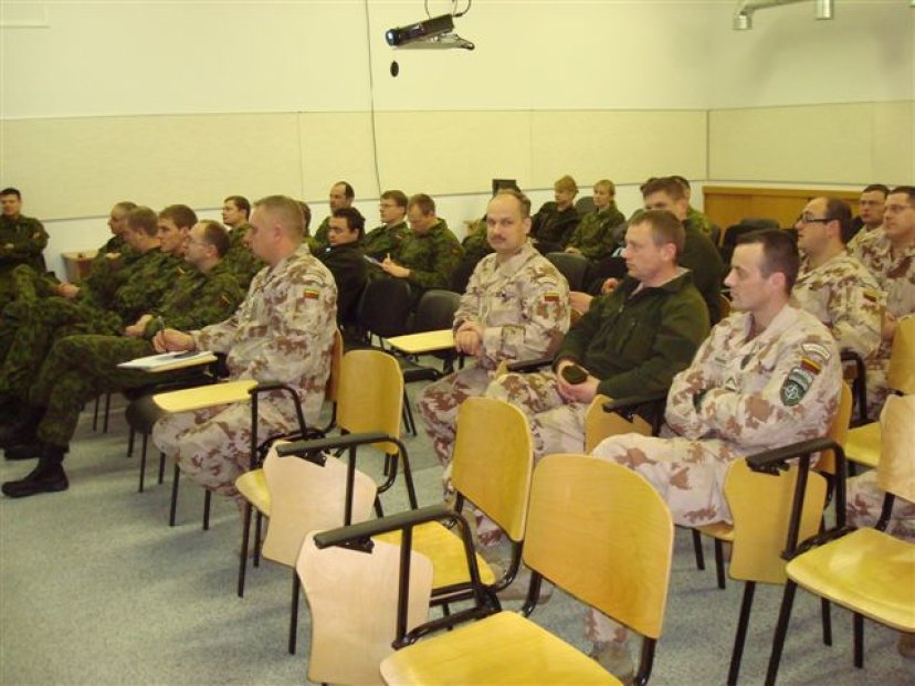 Misijai Afganistane pasiruošė penktoji Nacionalinės paramos elemento pamaina