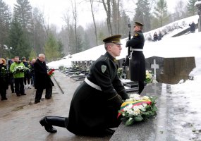 Dvidešimtą kartą surengtas simbolinis bėgimas „Gyvybės ir mirties keliu“ žuvusiesiems už Lietuvos... - 2