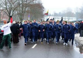 Dvidešimtą kartą surengtas simbolinis bėgimas „Gyvybės ir mirties keliu“ žuvusiesiems už Lietuvos... - 4