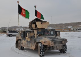 Goro provincijoje dislokuoti pirmieji Afganistano nacionalinės armijos kariai - 4