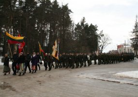 MPB „Geležinis Vilkas“ kariai dalyvavo Laisvės gynėjų dienos renginiuose Jonavoje, Alytuje,... - 4