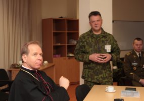 Lietuvos kariuomenės ordinaras lankėsi Kariuomenės padaliniuose - 1