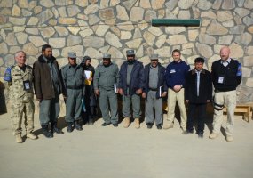 Deputy Head of the EU Police Mission in Afghanistan paid a visit to Chaghcharan  - 1