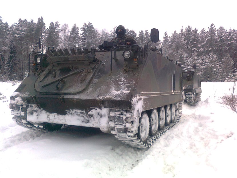 Sausumos pajėgų Mokymo centre vyko pirmasis šarvuočių M 113 vairuotojų kursas