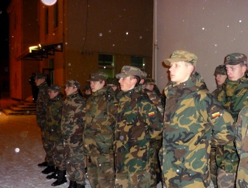 Jaunojo šaulio kursas Oro gynybos batalione