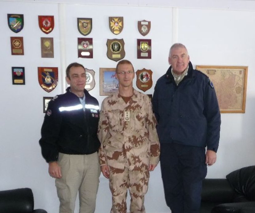 Deputy Head of the EU Police Mission in Afghanistan paid a visit to Chaghcharan 