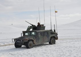 Goro provincijoje lankėsi NATO pajėgų Afganistane Vakarų regiono vadavietės vadas  - 3
