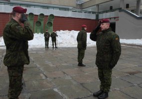 Krašto apsaugos savanorių pajėgose - vyriausiųjų puskarininkių rotacija  - 1