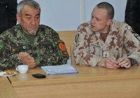 Lithuanian peacekeepers began officer training for Operations Coordination Centre of Ghor  - 1