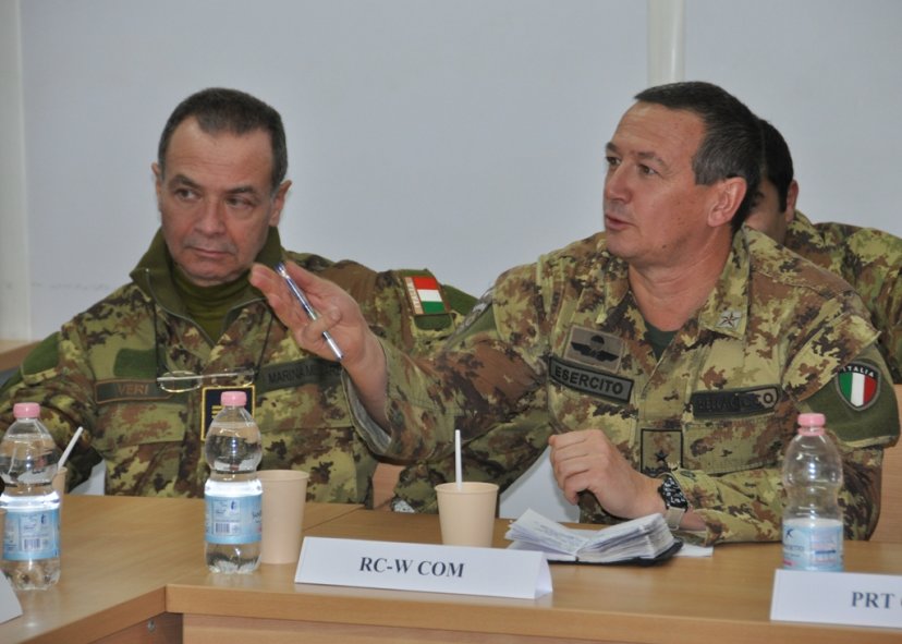 Commander of NATO's Regional Command-West in Afghanistan visited Ghor