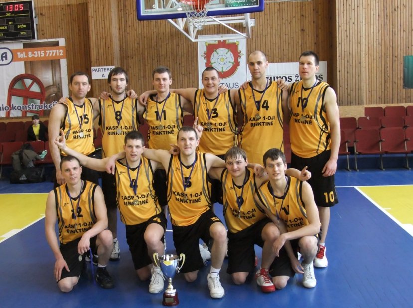 Dainavos apygardos 1-osios rinktinės krepšinio komanda – stipriausia Alytuje