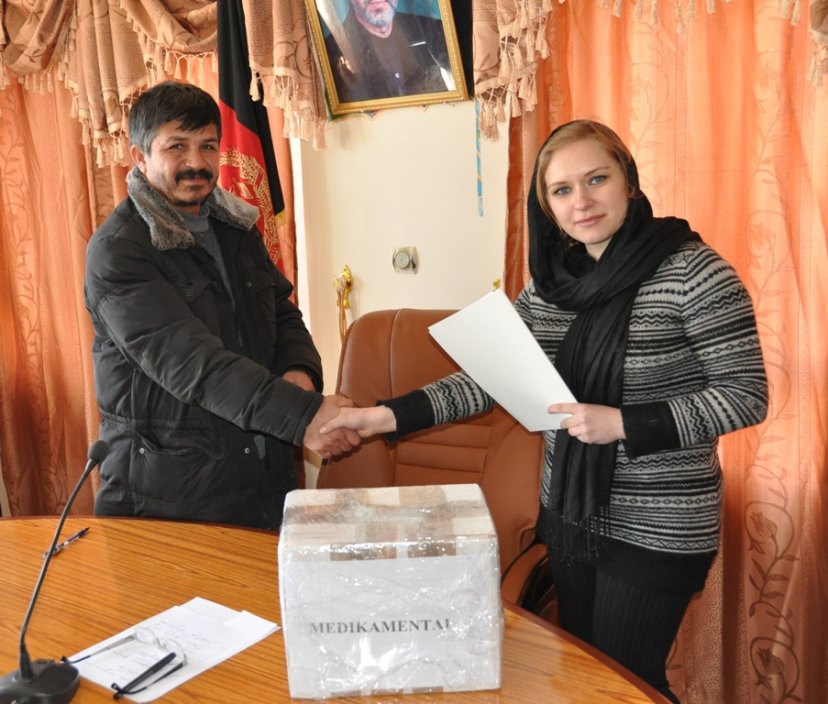 Doctor from Lithuania shared her knowledge and experience with personnel of Chaghcharan hospital
