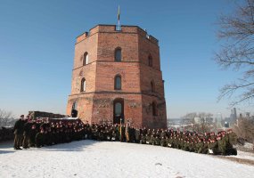 Krašto apsaugos savanorių pajėgų Didžiosios Kovos apygardos 8-oji rinktinė paminėjo 20-ąsias... - 6