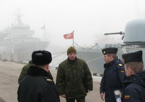 Karinėse jūrų pajėgose lankėsi Lietuvos kariuomenės vyriausiasis puskarininkis - 2
