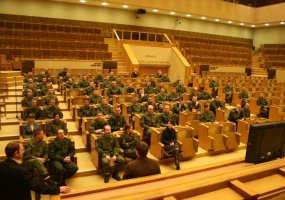 Gedimino štabo bataliono kariai Kovo 11-osios proga lankėsi Lietuvos Respublikos Seime ir... - 2