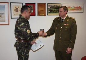 Kazlų Rudos poligone vyko HMMWV vairuotojo kursas misijai Afganistane besiruošiantiems Ukrainos... - 2