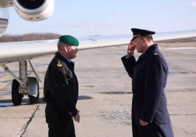 Lietuvoje lankėsi NATO Jungtinės pajėgų vadavietės vadas generolas Wolf Langheld - 1