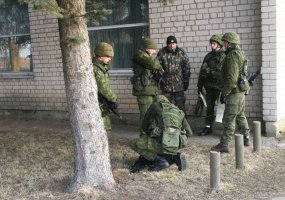 Birutės batalione - štabo ir padalinių valdymo grupių mokymai „Pajudėję ledai 2011 - 1